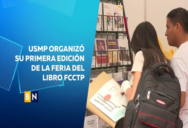 USMP ORGANIZÓ SU PRIMERA EDICIÓN DE LA FERIA DEL LIBRO